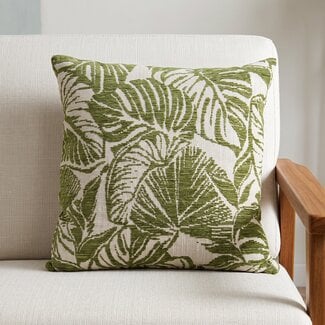 Light en Living Kussen 45x45 cm CAPREA groen