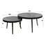 WoonStijl Salontafel set/2 bulky ferro