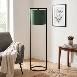 Light en Living Vloerlamp Ø35x130 cm SANTOS - groen