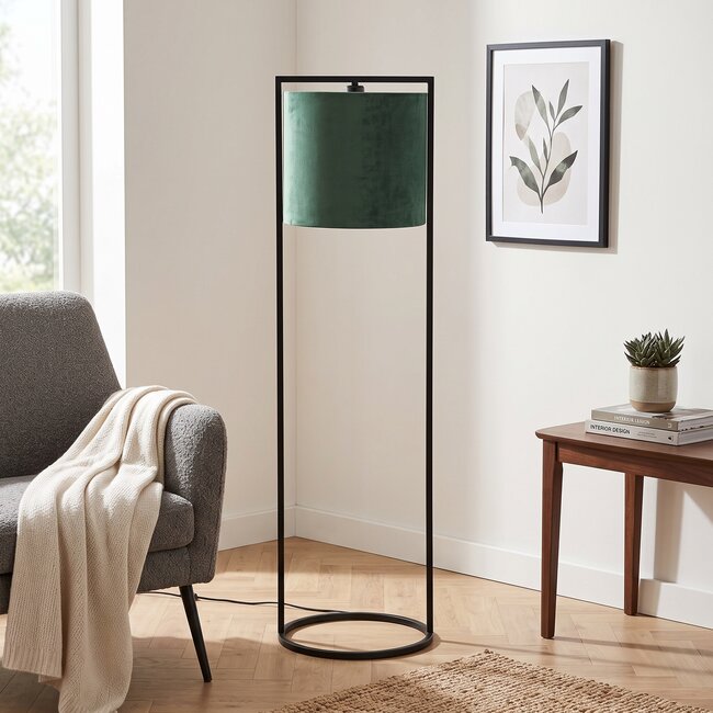 Light en Living Vloerlamp Ø35x130 cm SANTOS - groen