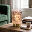 Light en Living Tafellamp LED SNAKE Glas Wit – Zwart