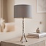 Light en Living Lampvoet 16,5x14,5x45 cm GUBA nikkel