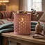 Countryfield Windlicht Amira oud roze S