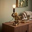 Countryfield Tafellamp E14 Cheeta zittend goud