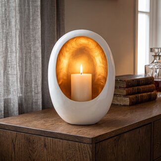 Richmond Interiors  Kandelaar Silas ivoor goud groot