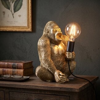 Parlane Tafellamp Elton de Gorilla Goud