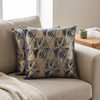 Countryfield Kussen Felisa blauw