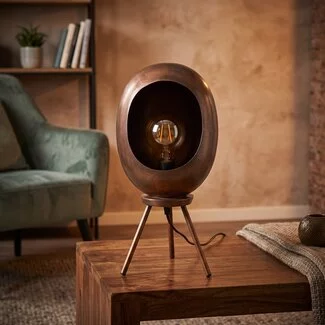 Countryfield Tafellamp Eggy S - Antiek Koper