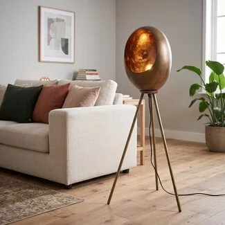 Countryfield Vloerlamp E27 Eggy Koper