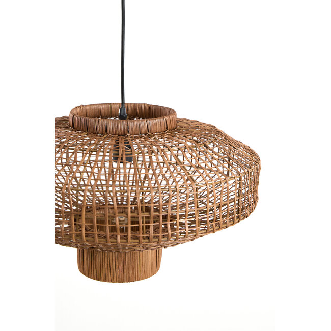 Light en Living Hanglamp Ø60x33,5 cm PALDOR rotan bruin