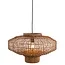 Light en Living Hanglamp Ø60x33,5 cm PALDOR rotan bruin