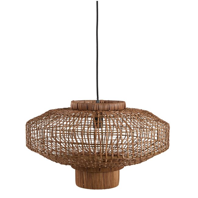 Light en Living Hanglamp Ø60x33,5 cm PALDOR rotan bruin