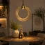 Countryfield Hanglamp E27 Largo L messing - Stijlvolle Messing Hanglamp