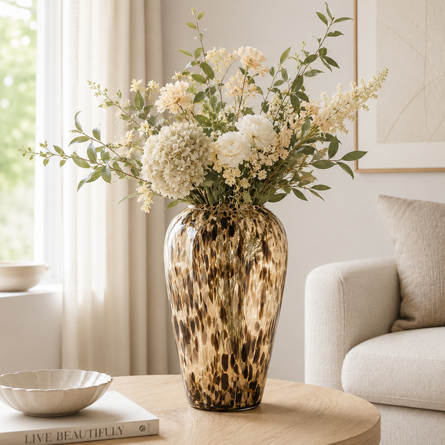 By Boo Vaas Claude - Luxe Design Vaas met Gouden Details