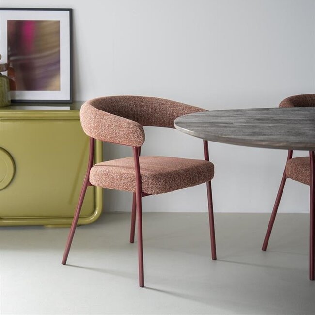 By Boo Eetkamerstoel Yovi - burgundy