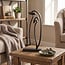Light en Living Ornament op voet Pinguïn mat zwart