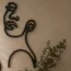 Light en Living Wandornament FACE mat zwart