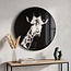 Countryfield Schilderij Mocambo L zwart/wit rond