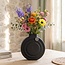 Countryfield Vaas no1 Paige zwart - Stijlvolle decoratieve vaas