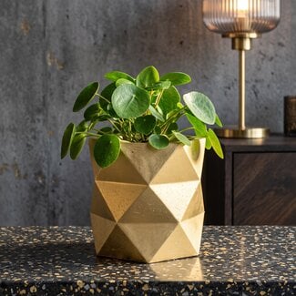 Countryfield Bloempot Rombo XL goud