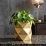Countryfield Bloempot Rombo XL goud