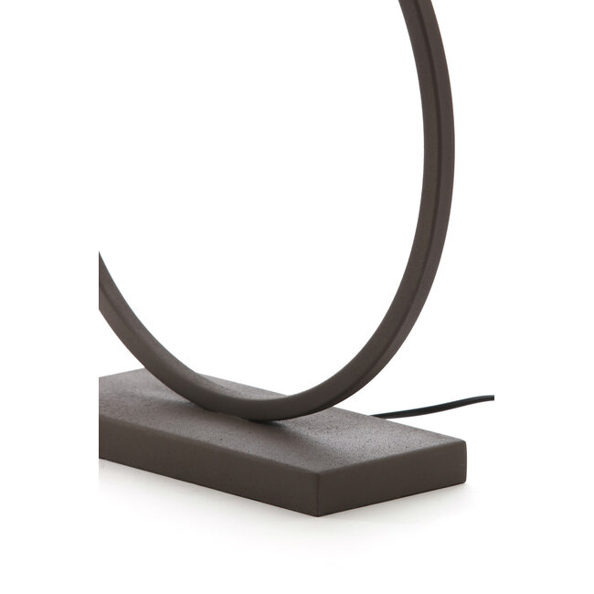 Light en Living Lampvoet 50x15x64 cm LIVA bruin