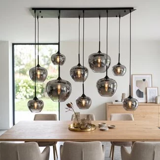Countryfield Hanglamp 10L Galaxy zwart