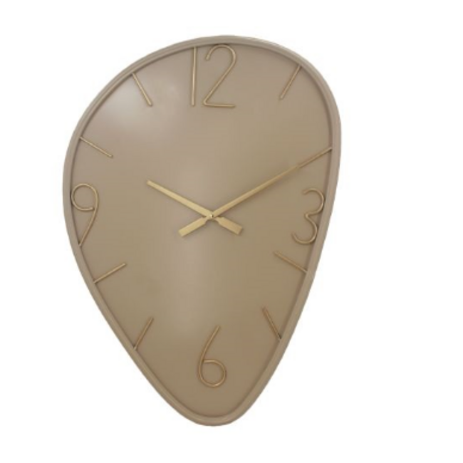 HomeBound by KY Wandklok Ringo organisch beige