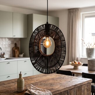 By Boo Hanglamp Ovo 2 - zwart