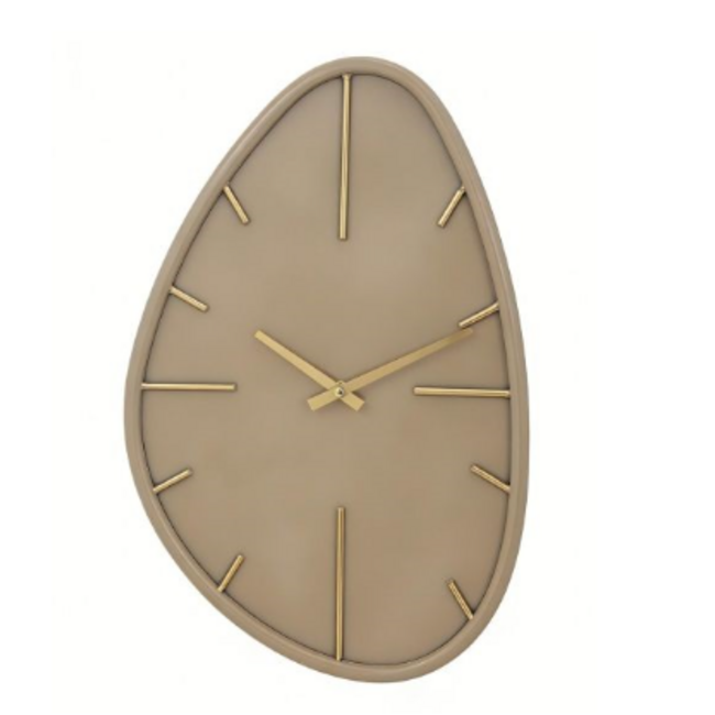 HomeBound by KY Wandklok Evia organisch beige
