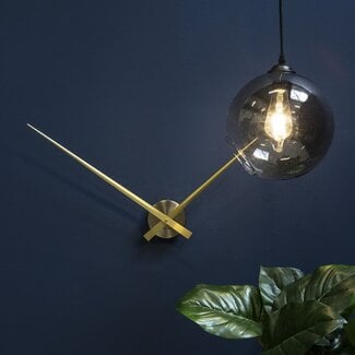 Karlsson Wandklok Little Big Time goud Ø 77,5 cm