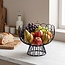 Present Time Fruitschaal Wired zwart