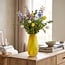 Light en Living Vaas Ø17,5x44,5 cm BRADLEY glas geel