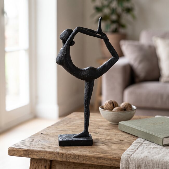 Countryfield Ornament Ballerina no1 Odile zwart - Stijlvol woonaccessoire