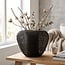 Light en Living Vaas deco Ø35x27 cm FINOU mat zwart van Light & Living