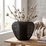 Light en Living Vaas FINOU mat zwart Ø35x27 cm