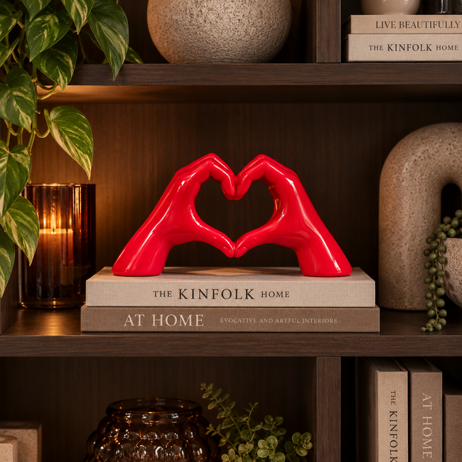 Countryfield Ornament Love L  rood