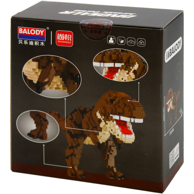 Balody 3D bouwset Tyrannosaurus bruin