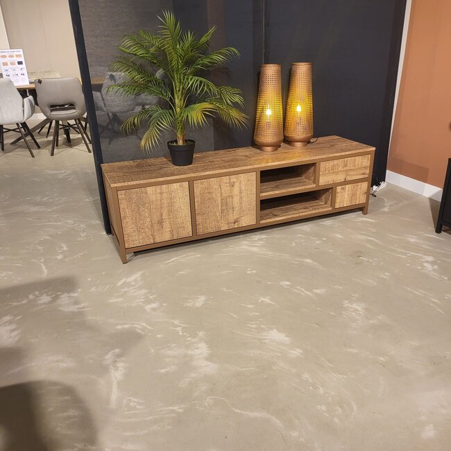 WoonMax Tv kast Punjab groot 180 cm - diverse kleurcombinaties