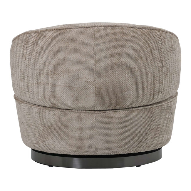 PTMD Draaibare Fauteuil Filou Beige Eden