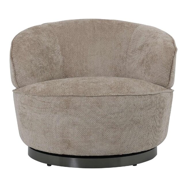 PTMD Draaibare Fauteuil Filou Beige Eden