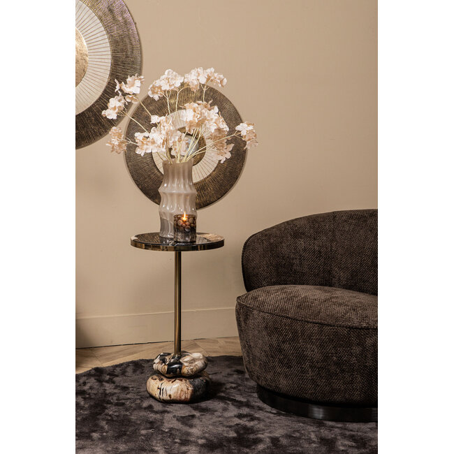 PTMD Draaibare Fauteuil Filou Donkerbruin Eden