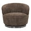 PTMD Draaibare Fauteuil Filou Donkerbruin Eden