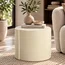 Light en Living Bijzettafel Ø42x34 cm CHULILLA keramiek  mat crème