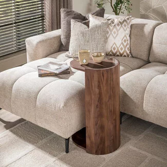 WoonStijl Overzettafel Carry Massief acacia bruin