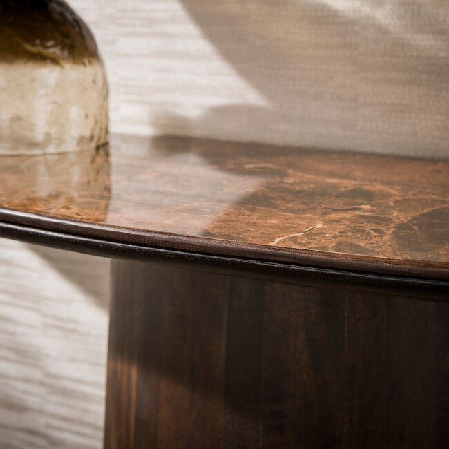 WoonStijl Haltafel Empera Keramiek dark emperador