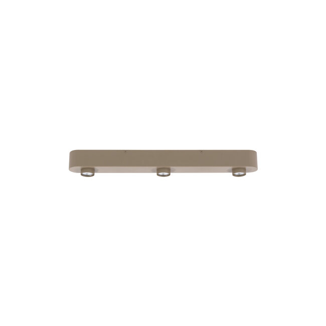 WoonStijl Plafondlamp Bar 3-lichts / Beige