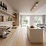WoonStijl Plafondlamp Bar 5-lichts Beige