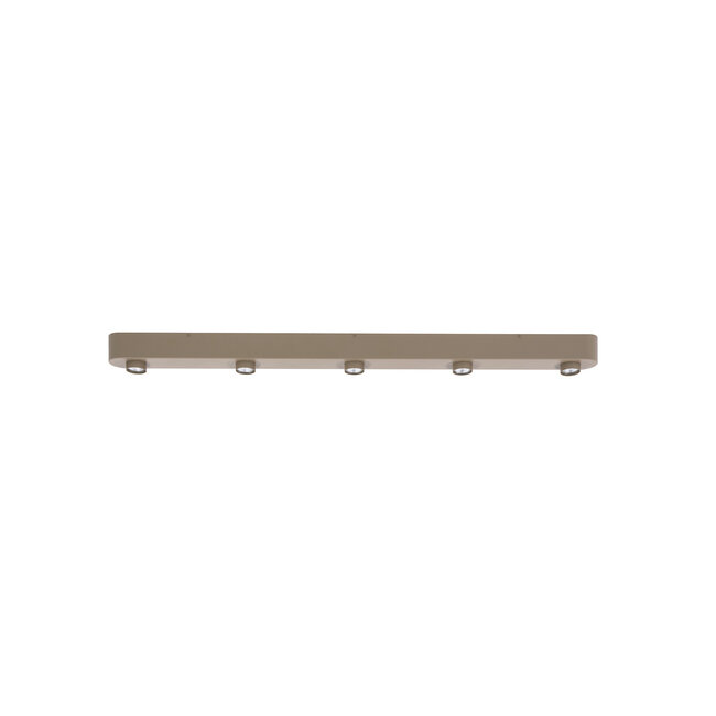 WoonStijl Plafondlamp Bar 5-lichts Beige