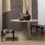 Woood Jorre Eettafel Mdf Antique Beige Ø120cm